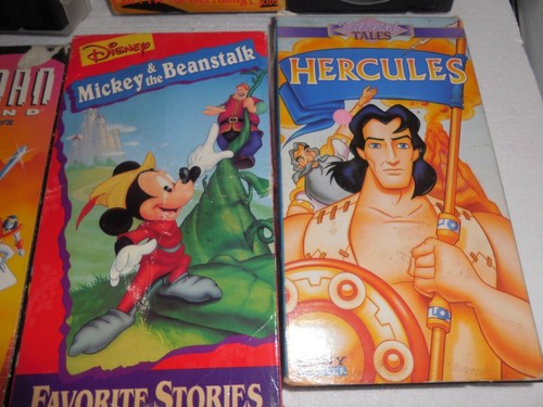 VHS Movie Lot Children's Tapes, Mickey, Hercules, Disney, Casper (M4) - Picture 2 of 5