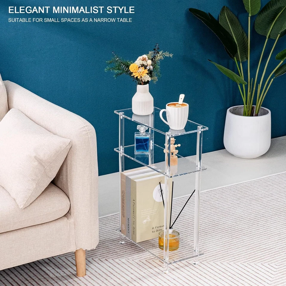 3-Tier Printer Stand,Printer Rack w/Storage Shelf Printer Table Under Desk Stand - Image 3 of 4