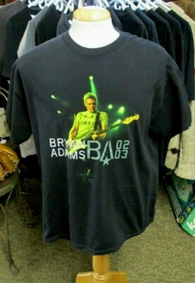 VINTAGE BRYAN ADAMS CONCERT BAND T SHIRT FROM 02/03 TOUR | eBay