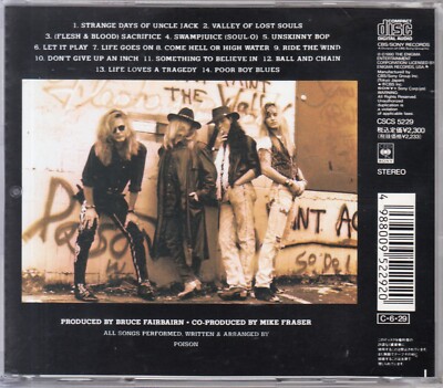 POISON / FLESH & BLOOD JAPAN CD OOP | eBay