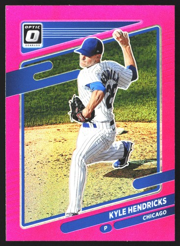 2021 Donruss Optic Kyle Hendricks #117 Pink Chicago Cubs | eBay