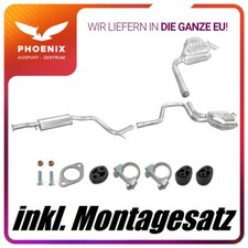 Ford Mondeo MK1 MK2 2.5 V6 (1994-2000) Auspuffanlage Mittel+Endschalldämpfer