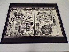 1957 Hot Rod Rumble / Calypso Joe 16x20 Framed ORIGINAL Industry Advertisement