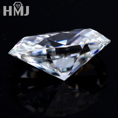D White Oval Stones Loose Moissanite Gemstone GRA Certified VVS1 For Jewelry DIY - Picture 3 of 11