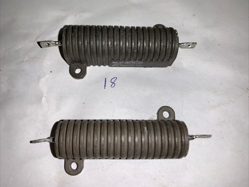 Dale RH-50 wire wound 900 Ohm 40 Watt Black Resisters Quantity Of (2) *NEW* - Picture 7 of 12