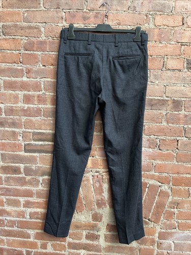 Rag & Bone Men’s Pants, Sz 32 X 32, Dark Gray 100% Wool Twill - Picture 4 of 7