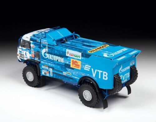 Zvezda 43005 Russian Rally Truck KAMAZ-43509 "KAMAZ-master" Model 1:43 NEW - Picture 5 of 7