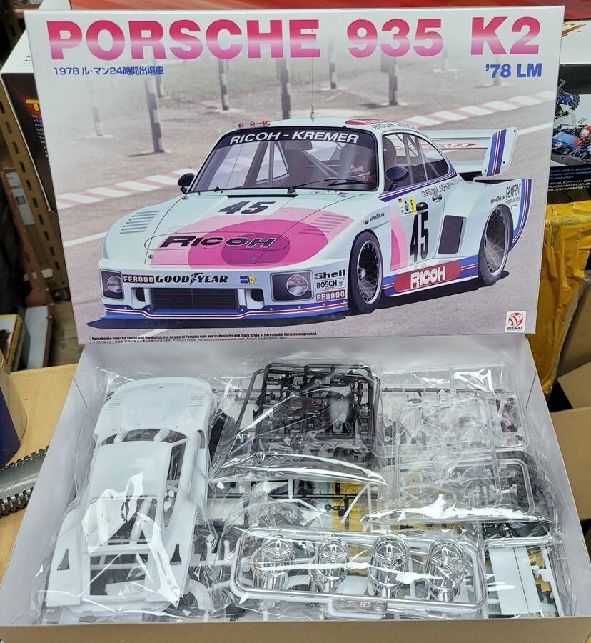PORSCHE 935 K2 1978 Le Mans 24H Race BEEMAX 1/24 plastic kit BX240325