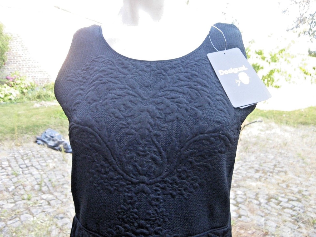 Robe Desigual 'Oriana' - Taille S Et M Disponible - Multicolore - Genou - Neuf Avec étiquettes
