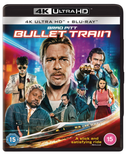Bullet Train (2 Discs - UHD & BD) (4K UHD Blu-ray) Logan Lerman Michael Shannon