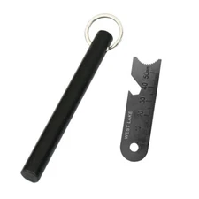 Large 5" Ferrocerium Rod Flint Fire Starter With Carbon Steel Scraper Camping