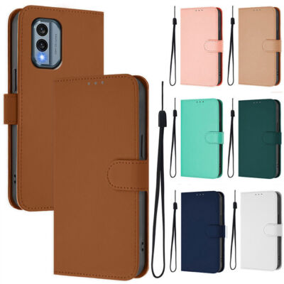 Candy Color Wallet PU Leather Phone Case for Nokia X20 XR20 C30 X30 G11 G10 G21