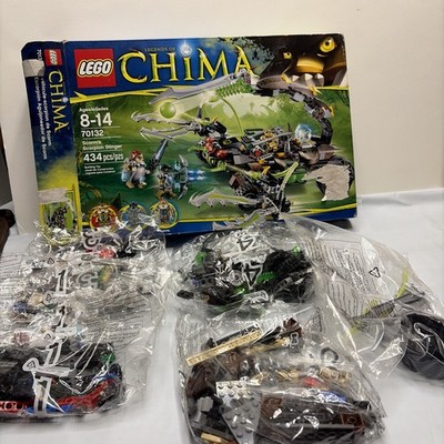 LEGO LEGENDS OF CHIMA: Scorm's Scorpion Stinger (70132) 434pcs Age 8-14