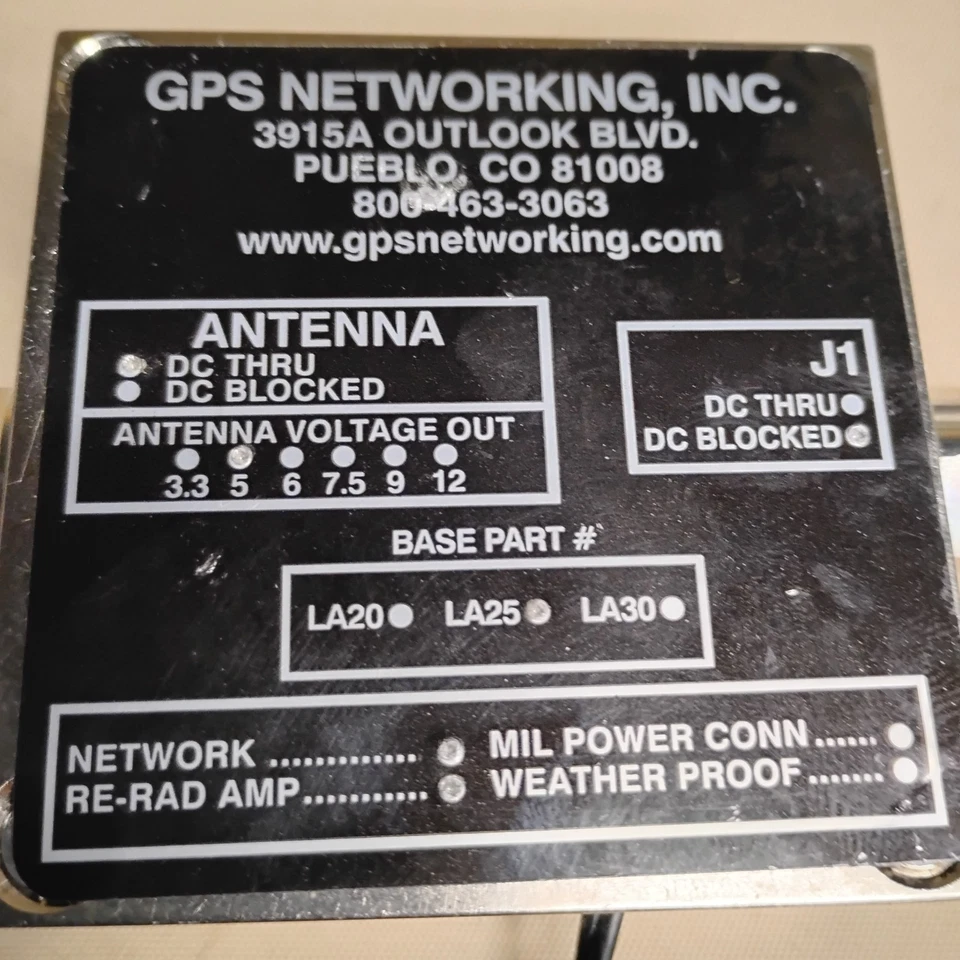 Kit de re-radiación portátil de redes GPS PNRKKIT-N/5/MC Foto 2 de 2