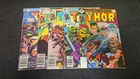 1980 MARVEL COMICS THOR LOT OF 5 (#264-310 + 2 ANNUALS) MID-GRADE VINTAGE LOKI