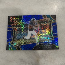 RARE!  2023 Panini Select Field Level Calvin Ridley Blue Prizm 49/49 Jaguars NFL