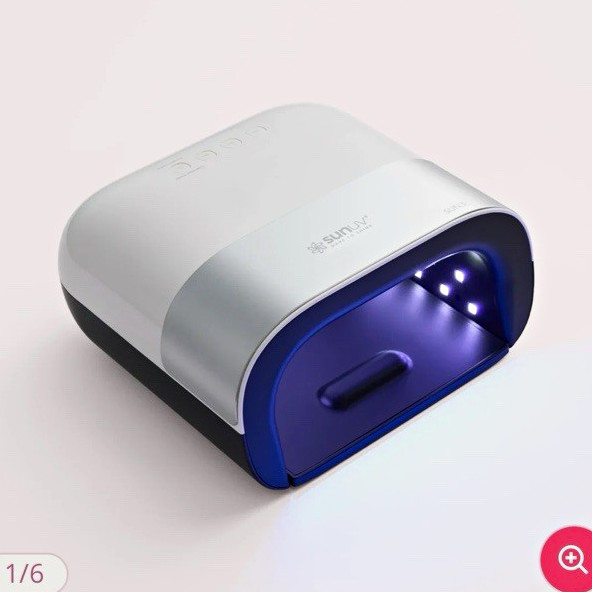 SUNUV SUN3 48W UV/LED Nail Lamp LCD Timer Auto-Sensing with Power Cord