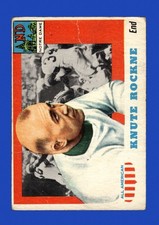 1955 Topps All-American Set-Break # 16 Knute Rockne LOW GRADE (crease) *GMCARDS*