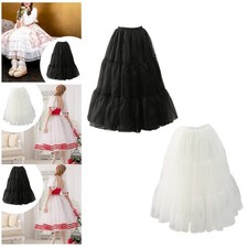 Women's Petticoat Stylish Half Slip for Evening Dresses Halloween Cosplay