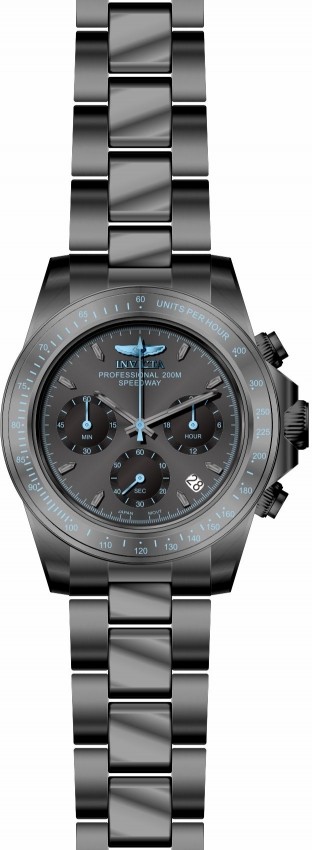 Invicta Men's 27772 Speedway Quartz Chrono Gunmetal Dial Stainless