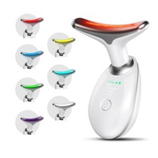 ayattecy Portable Neck and Face Massager, Multifunctional Facial White