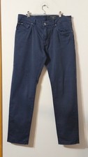 Dolce & Gabbana Gold Blue Cotton Blend Stretch Denim Jeans Size. 52