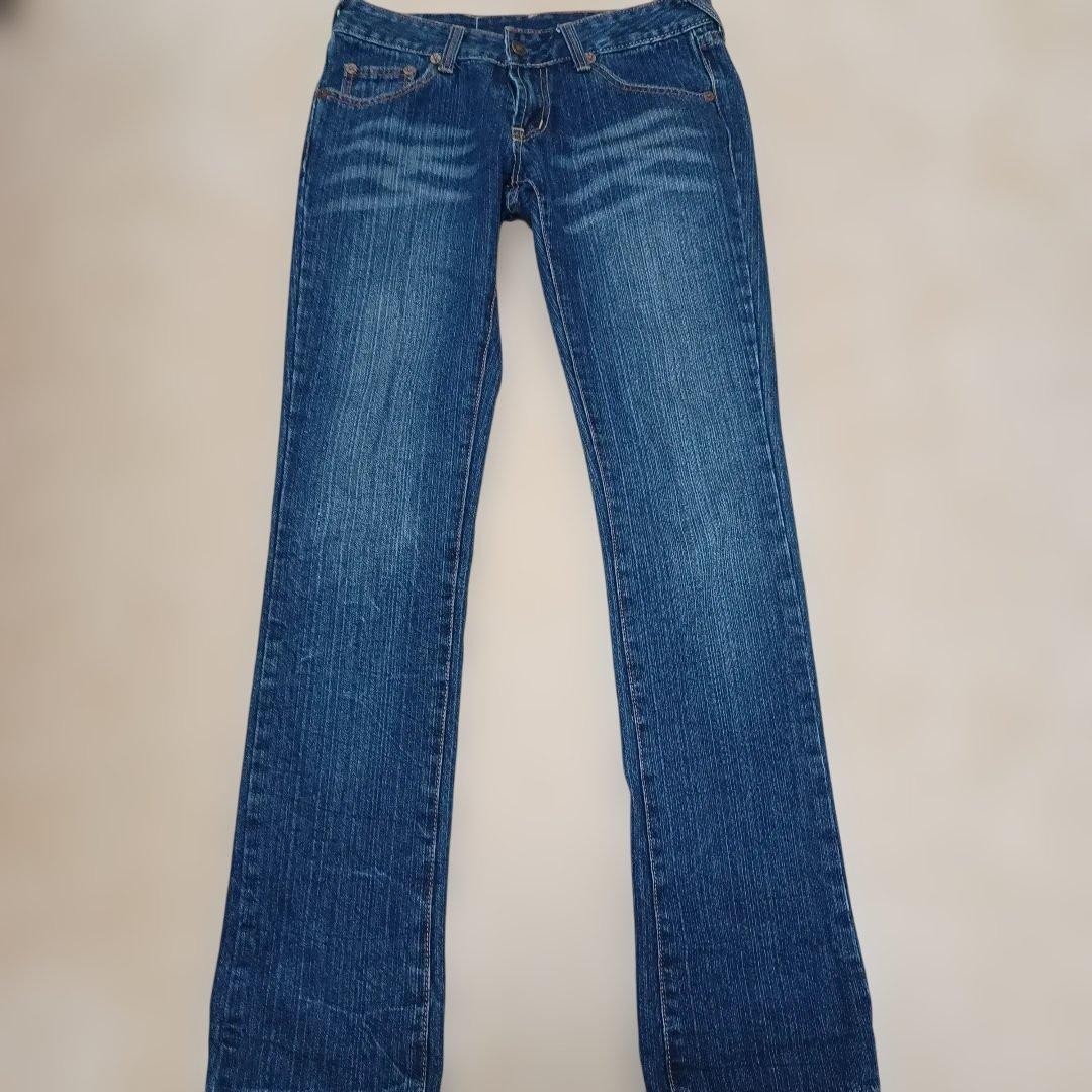 EVISU DONNA Sanrio Hello Kitty Jeans Indigo Seagull Embroidery