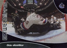 Dan Cloutier 2001-02 Be a Player Between the Pipes #108 Vancouver Canucks Hockey