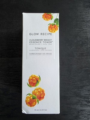 Glow Recipe Cloudberry Bright Essence Toner 75 mL/2.5 fl. Oz. NEW Full Size