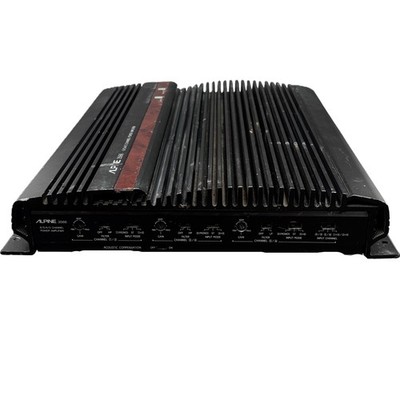 Old School Alpine 3566 Sound Quality 6 Channel Amp Made in Japan