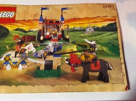 LEGO Castle: Royal Joust (6095) Incomplete: No Figures No Horses  See Listing