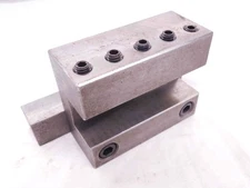 1" SLOT WIDTH LATHE TURRET TOOL BLOCK FOR CNC TOOL HOLDING SQUARE SHANK