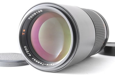 [Top MINT] Contax Carl Zeiss Tele-Tessar 200mm F4 MMG Lens for CY Mount JAPAN