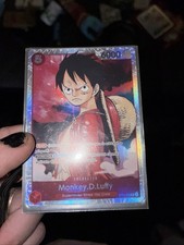 Luffy Super Pre Release St01-013 SR One Piece Tcg Starter Deck *read*