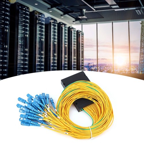 SC/UPC 1x32 Fiber Optic PLC Splitter Singlemode SM Fiber pigtails FBT Splitter - Afbeelding 3 van 6