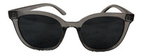 Foster Grant Sunglasses SR1022 - Translucent Gray Frame Round