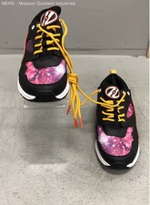 Heelys Galaxy Print Black Pink Orange Athletic Skate Shoes Youth Size 5