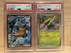 Pokémon 151 Chinese Blastoise ex 176 and Oddish 157 Both PSA 10