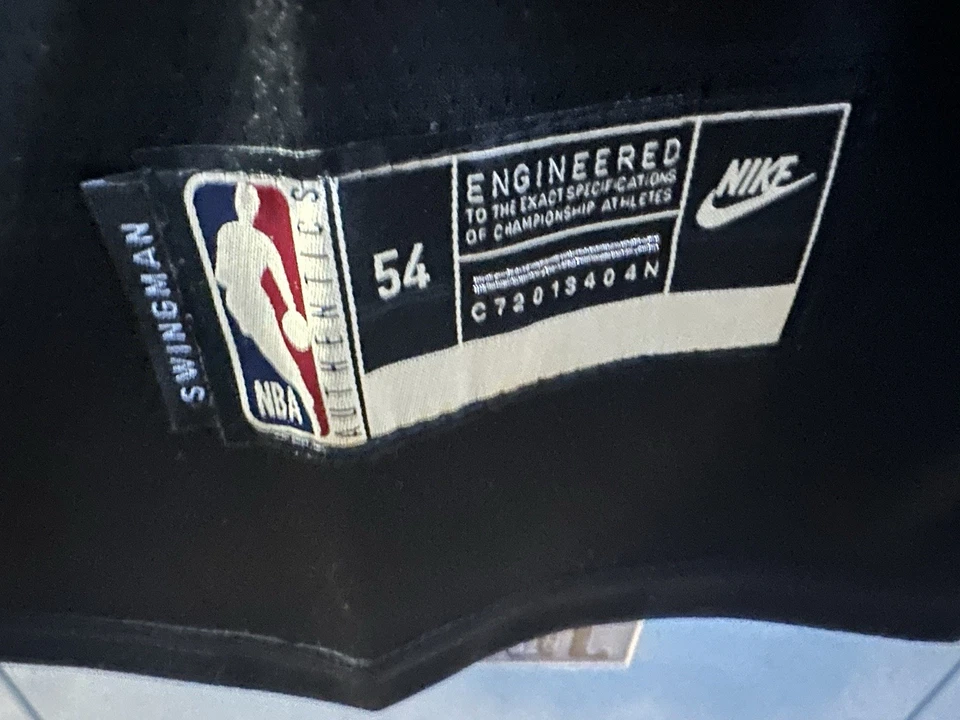 NWT Nike Swingman VJ Edgecombe Sixers 76ers Jersey 2XL XXL - Image 2 of 3