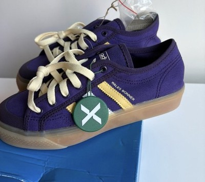 Size 6.5 Women - adidas Wales Bonner x Nizza Low Unity Purple