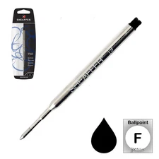 Sheaffer "K" Ballpoint Pen Refill, Black Fine