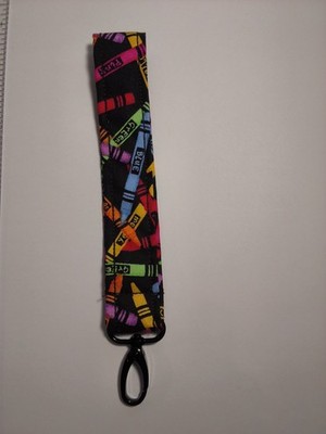 Crayon Keychains Key Fob Wristlet Key Chain Keychains. Great gift for teachers