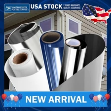Uncut Window Roll Tint Film 5% 15% 20% VLT In FT Feet  Office Commercial USA
