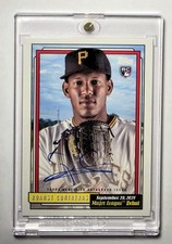 2022 Topps Heritage Roansy Contreras REAL ONE ON-CARD AUTO Pirates - One-Touch