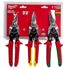 Milwaukee 48-22-4563 3-Pieces Aviation Snip Set