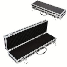 Toolbox Metal Storage Case Portable Aluminium Organiser Utility Box