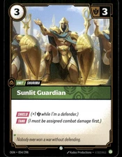 Sunlit Guardian Common Origins 054/298 LP