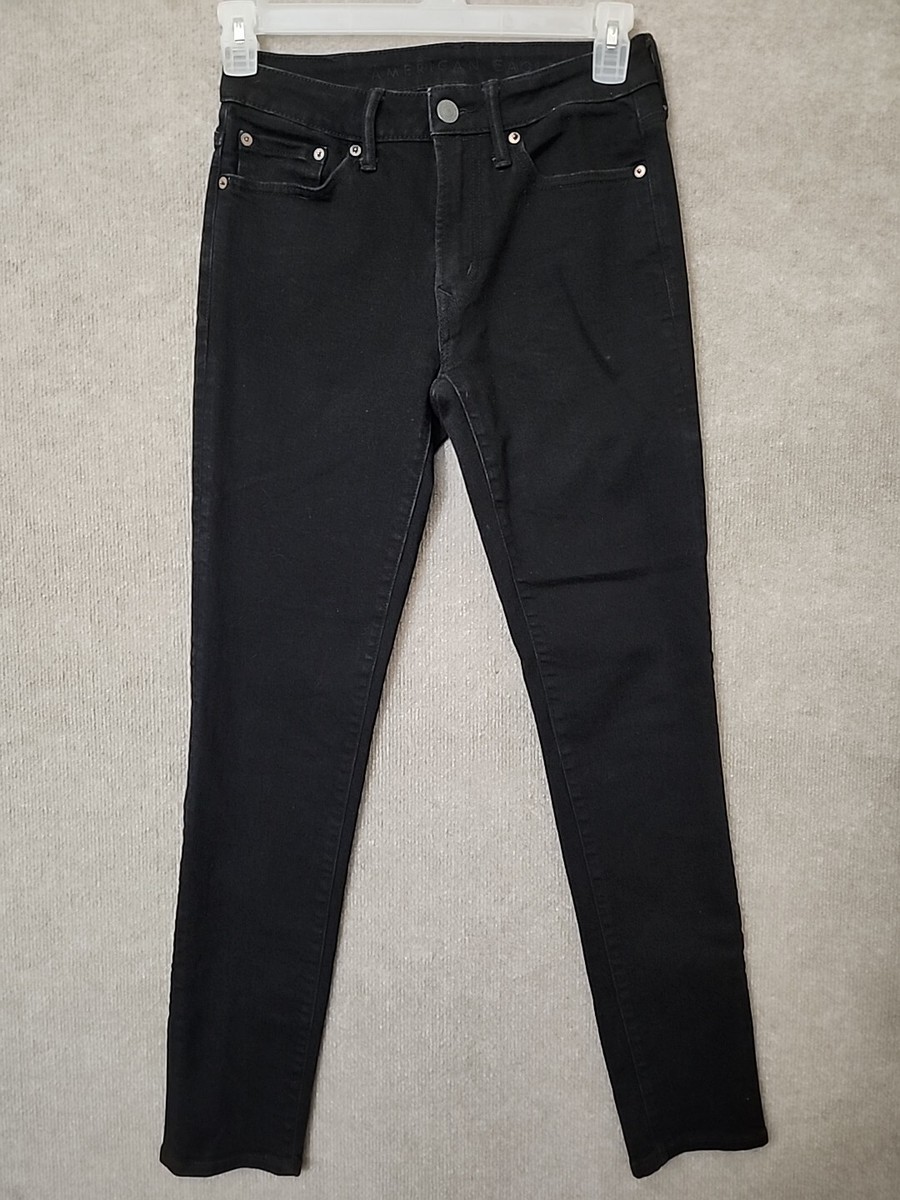 American Eagle Airflex Athletic Skinny Jeans Mens 29x32 Black
