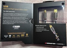 UPC 050644640308 product image for NIB! Monster Essentials Cable USB-A - Mini USB-B .45m 1.5ft | upcitemdb.com