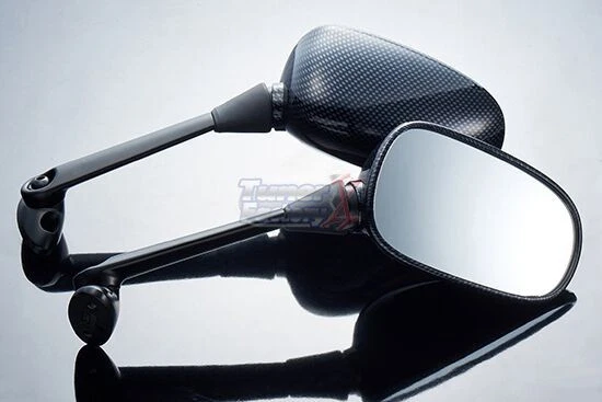 Pair Carbon Rearview R-125 Mirrors Set for Yamaha YZF R125 R 125 2008-2018 16 17